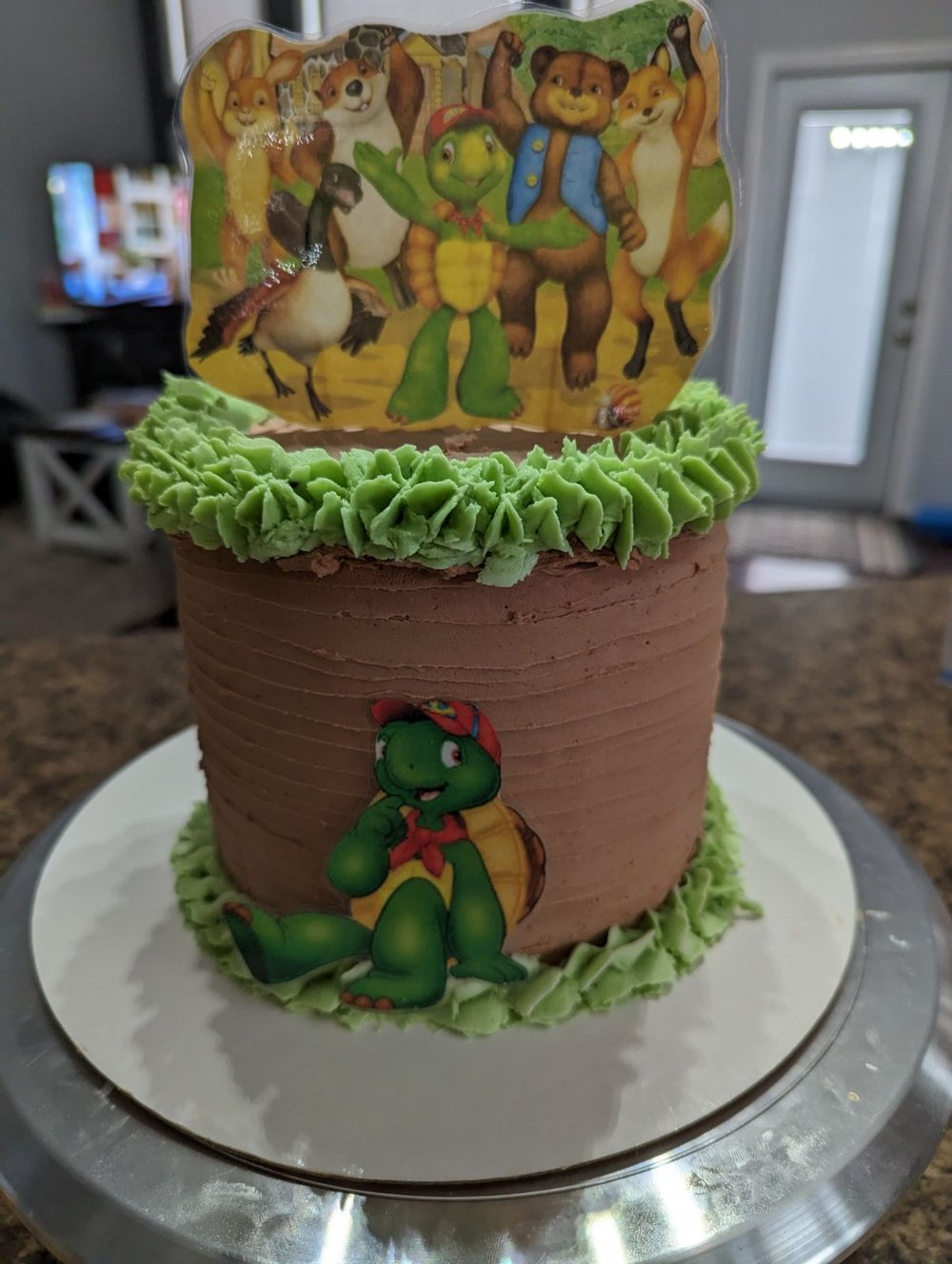 8" round cake