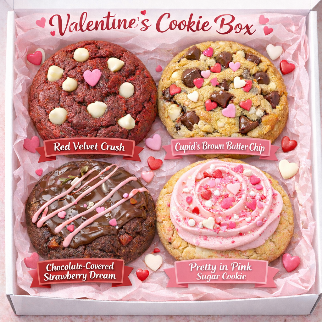 Sweetheart Jumbo Cookies